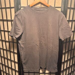 American Eagle Outfitters Dark Gray Short Sleeve Tee